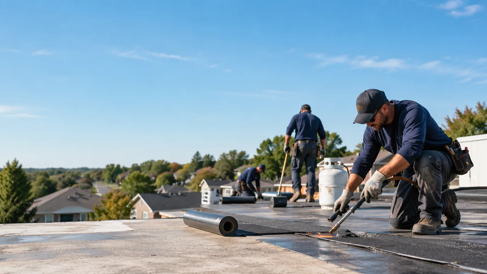 Flat Roof Leak Repair providers in Sunflower, MS